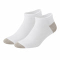 Calze corte 43-46 in maglia bianco/beige con bordo elasticizzato