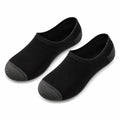 Calzini bassi 35-38 in tessuto nero e grigio - elasticizzati per uso quotidiano