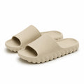 Ciabatte taglia 42/43 in EVA beige con suola sagomata antiscivolo