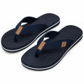 Infradito 36/37 in materiale sintetico blu navy - suola sagomata per tempo libero